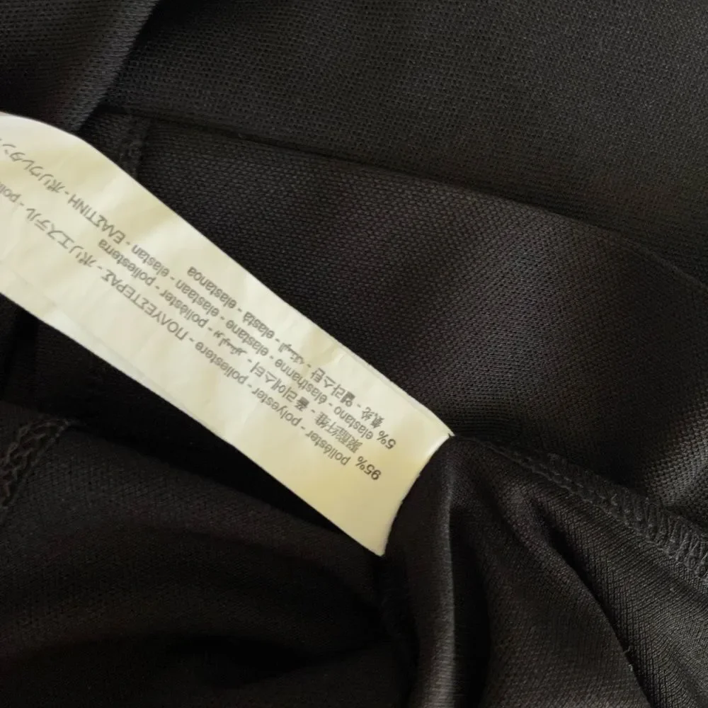 zara black front button up trafaluc dress long sleeves - Picture 9 of 10